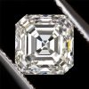 Kim cương nhân tạo Moissanite Asscher 7ly