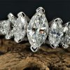 Kim cương nhân tạo Moissanite Marquise 12x6