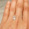 Kim cương nhân tạo Moissanite Oval 7x5