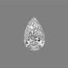 Kim cương nhân tạo Moissanite Pear 13x11