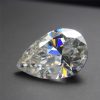 Kim cương nhân tạo Moissanite Pear 14x8