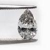 Kim cương nhân tạo Moissanite Pear 16x10