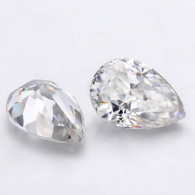 Kim cương nhân tạo Moissanite Pear 5x3