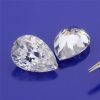 Kim cương nhân tạo Moissanite Pear 5x4