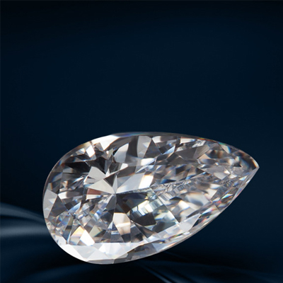 Kim cương nhân tạo Moissanite Pear 8x6