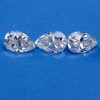 Kim cương nhân tạo Moissanite Pear 9x7