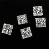 Kim cương nhân tạo Moissanite Princess 5ly