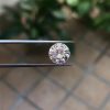 Kim cương nhân tạo Moissanite Round 3ly5