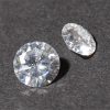 Kim cương nhân tạo Moissanite Round 6ly3