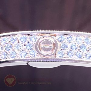 Vòng tay tình yêu kim cương Love Bracelet Catier vàng hồng 18k 3