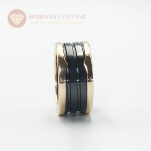 Nhẫn nam BVL Gari vàng 18k