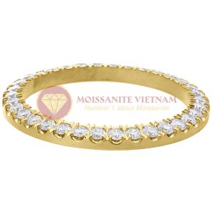 Độ niềng đồng hồ Rolex size 36 full kim cương 3.57ct vàng vàng 18k style U 2