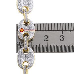 Dây chuyền kim cương nam Puff Gucci 4