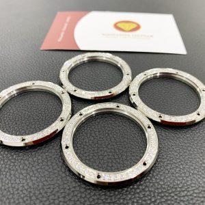 Độ niềng đồng hồ kim cương Hublot 1 hàng kim