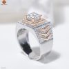 NHẪN NAM MOISSANITE - CHỦ TRÒN 7.2LY - RM002 (6)