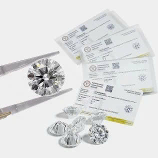 Tổng kho kim cương nhân tạo lab grown diamond chính ngạch