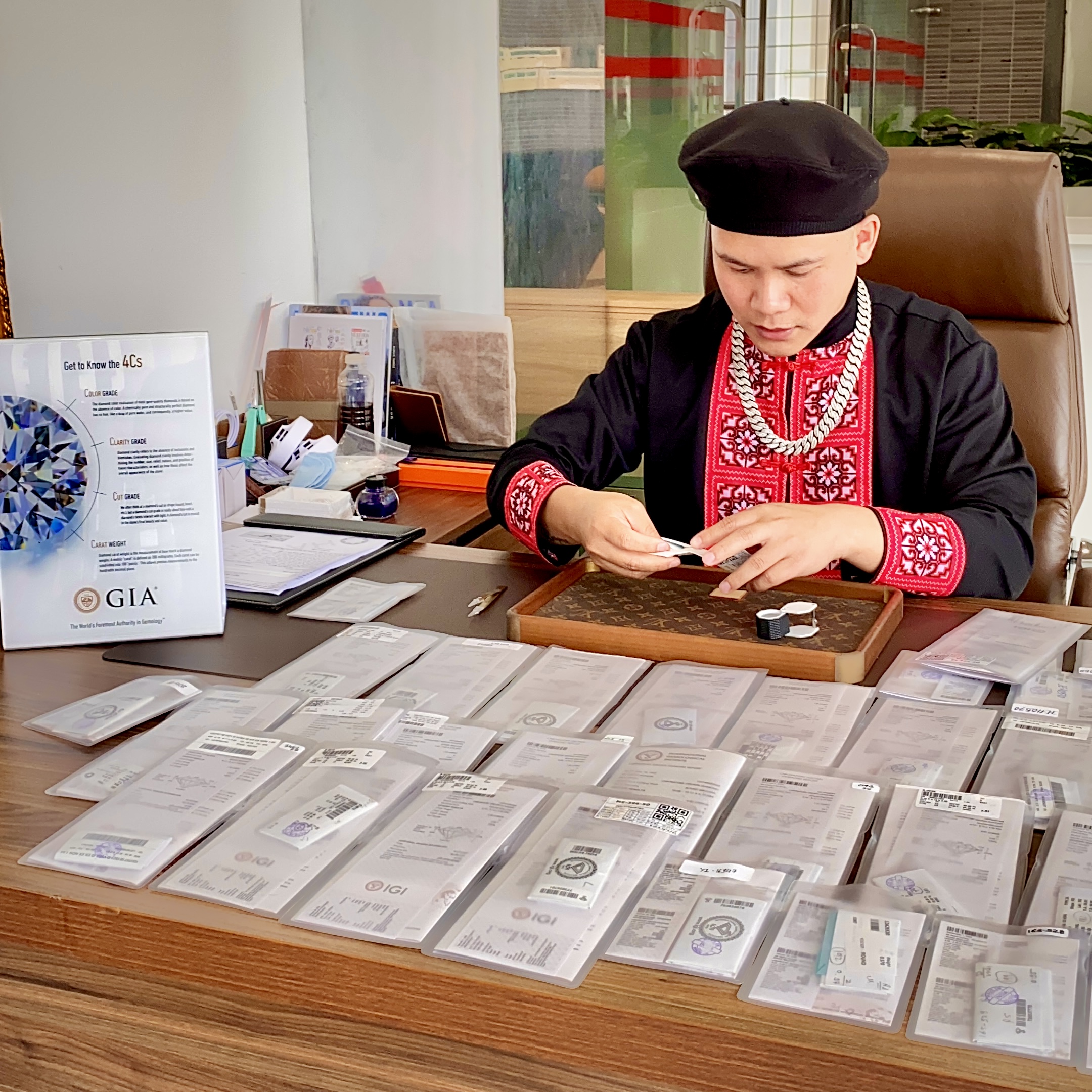 Tổng kho kim cương nhân tạo lab grown diamond chính ngạch