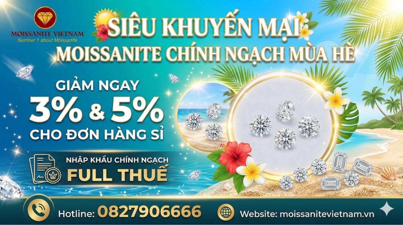 Khuyến mãi moissanite